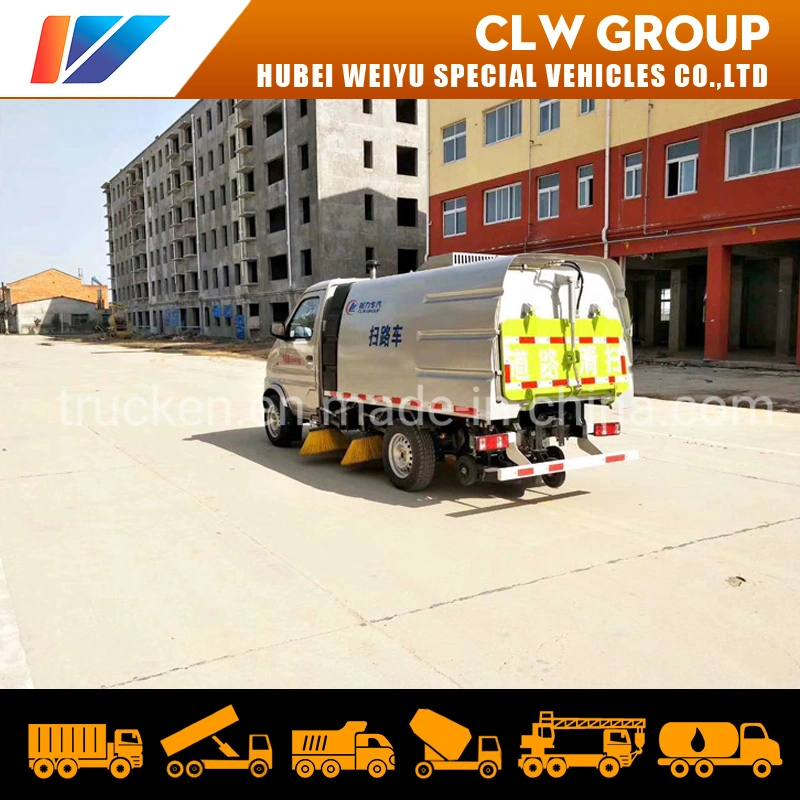 Mini Changan Truck Mounted Street Sweeper Vacuum Road Sweeper