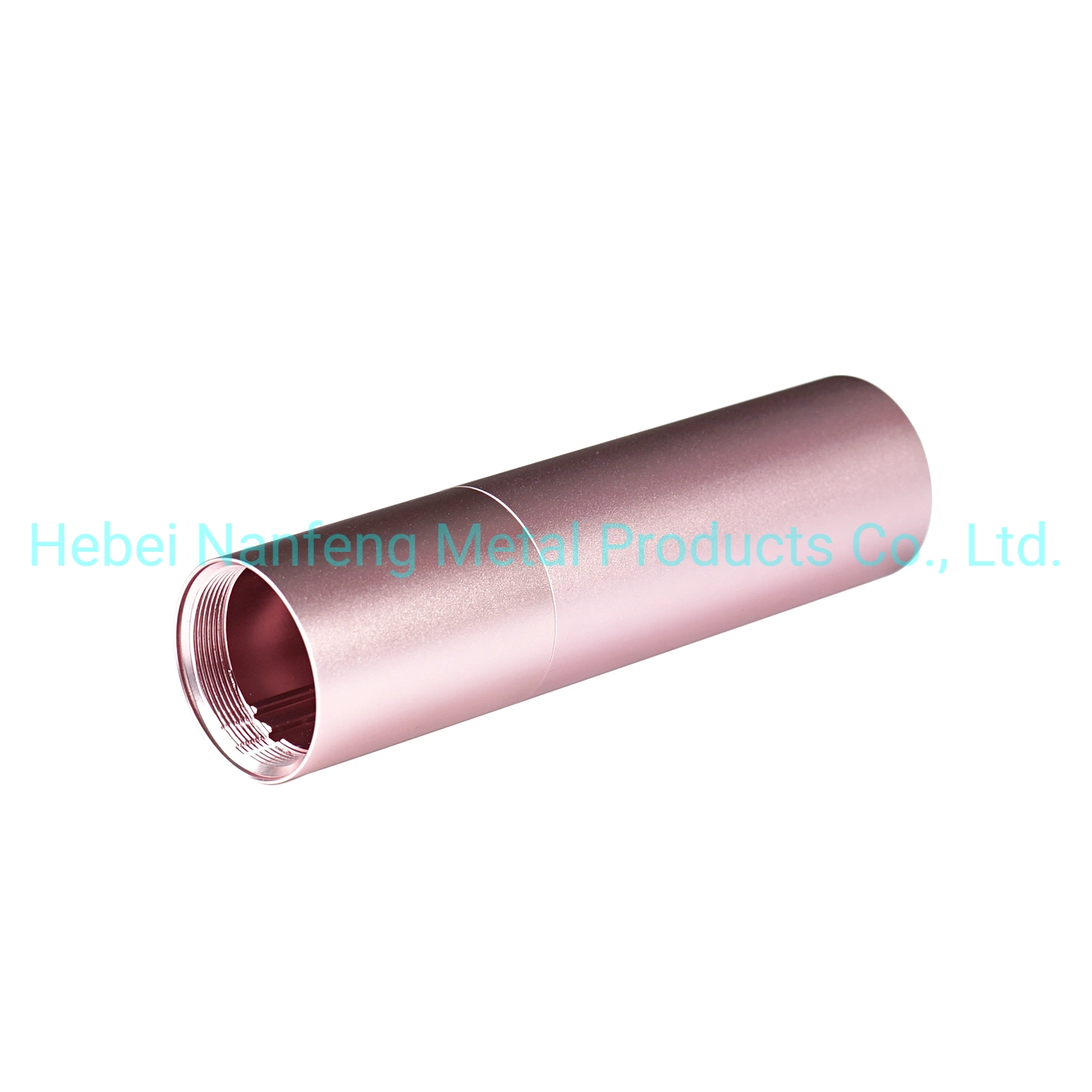 Hoja personalizada manguito de tubo de aluminio mecanizado de metales soldadura de piezas de repuesto de metal