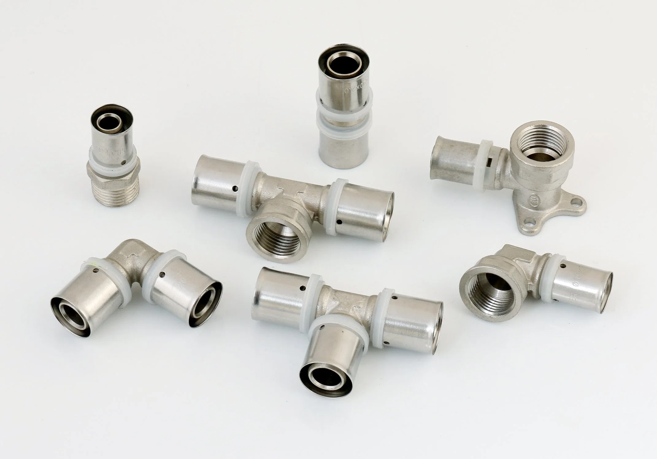 Coupling (U TYPE) Brass Press Fittings for Pex-Al-Pex Pipes