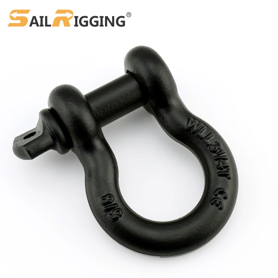 G209 Black Pin Matel U. S. Type Omega Shackle