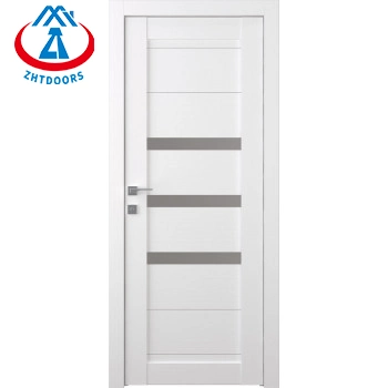 BS Certificated Zhtdoors Residence Exterior Industrial Fire Prevention Modern Wooden Fire Block Doors Wooden