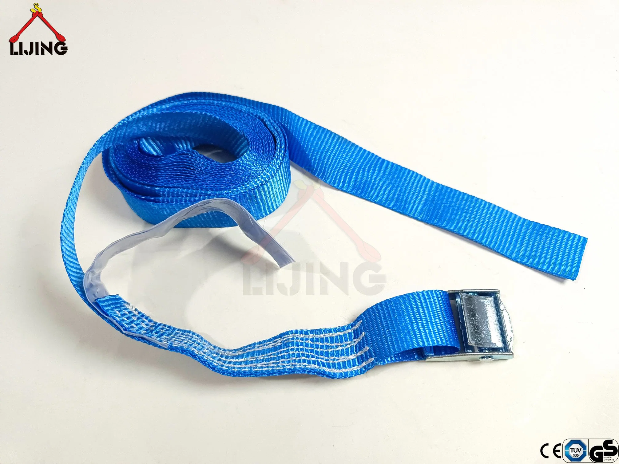 25mm Cam Buckle Tie Down Straps 200kgs Polyester Webbing for Safety Belt Tie Down Heavy Duty Strap