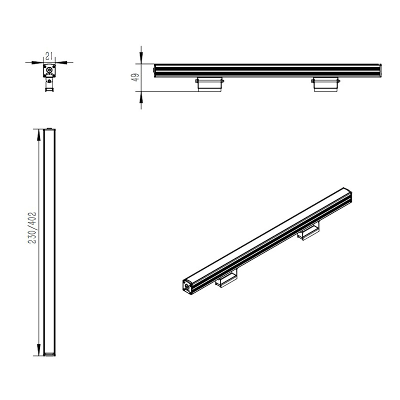 Ímã de fábrica para qualquer lugar a iluminação da luz de LED portátil para armário de armário de cozinha