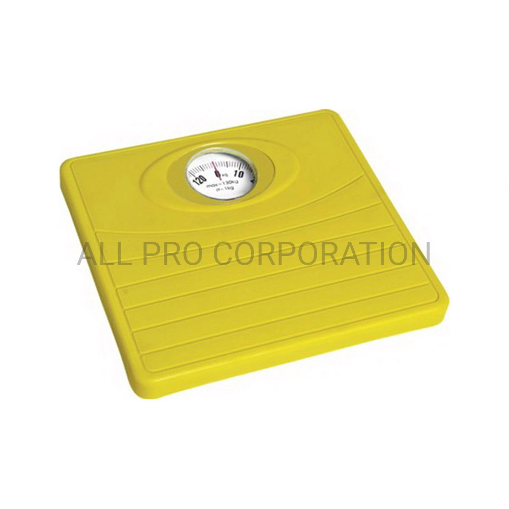 130kg Mechanical Dial Waterproof Body Weight Bathroom Scale