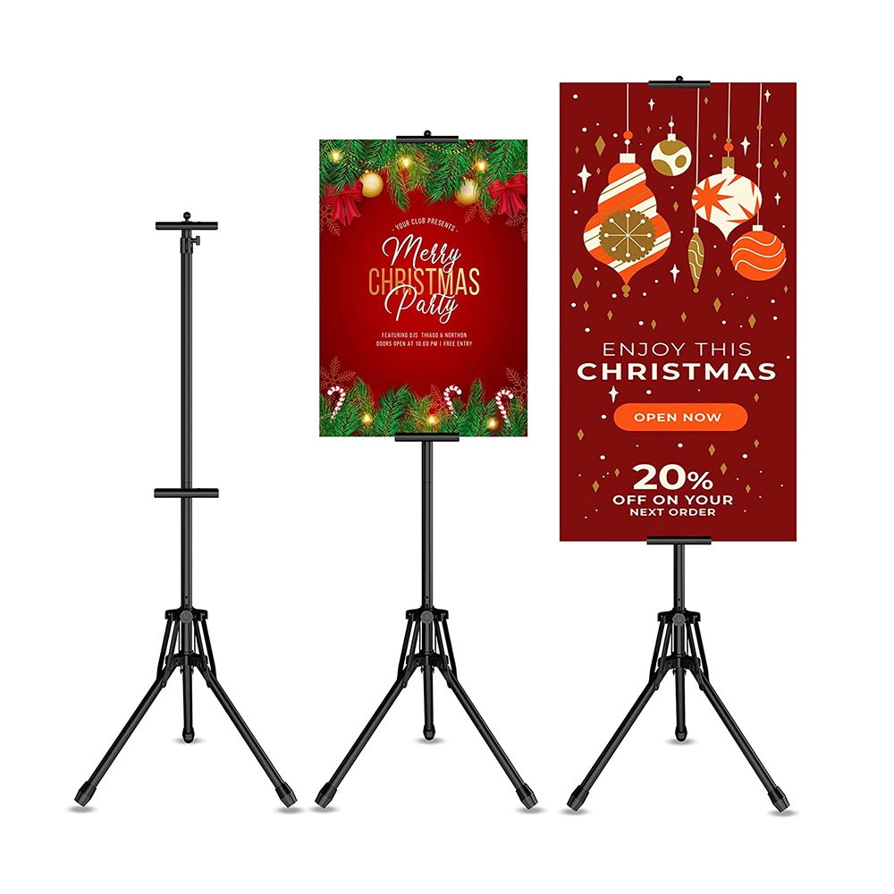 Double-Sided Sign Stand, Sign Holder Stands for Display, Adjustable Poster Board Stand, Upgraded Sign Poster Stand, Sign Stands
