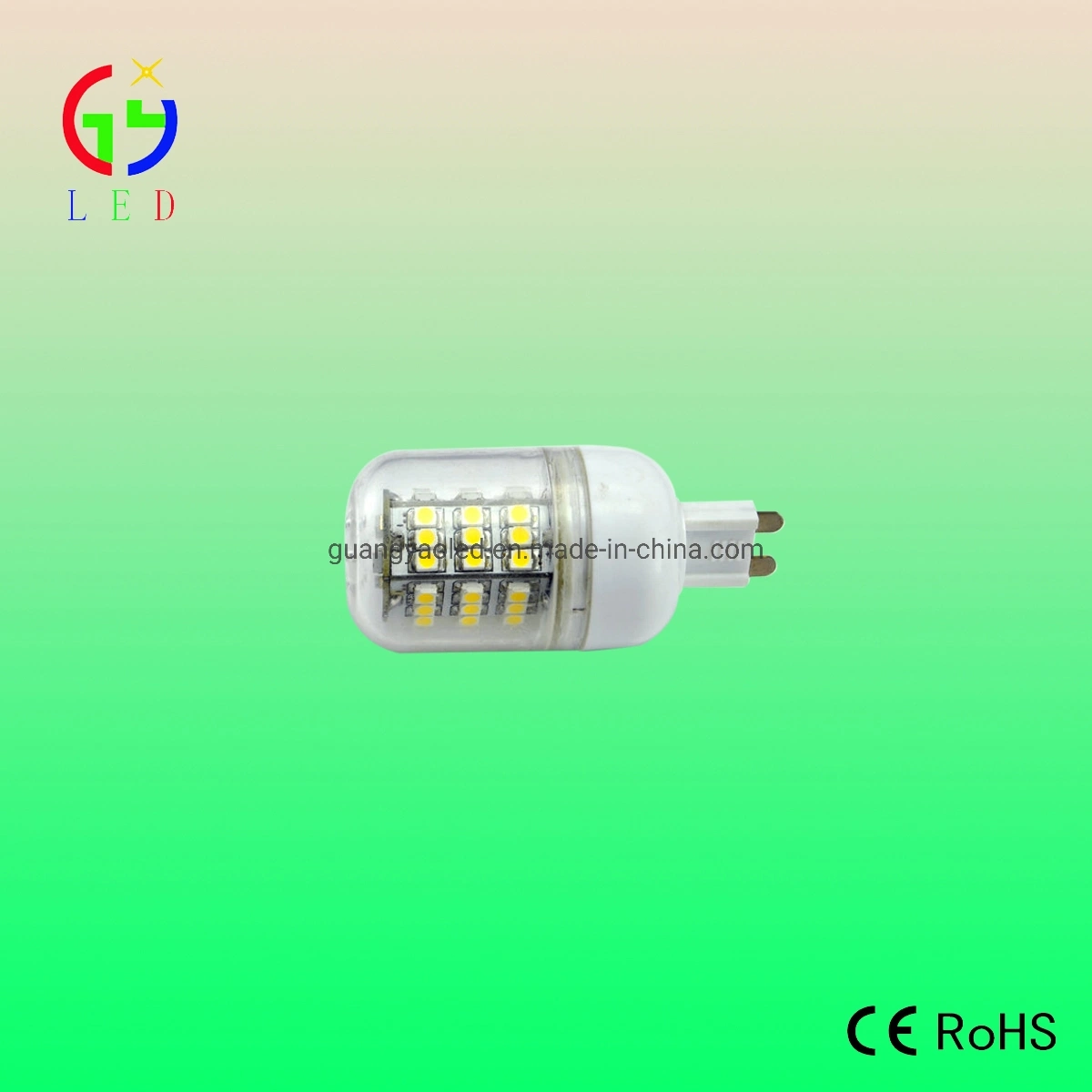 Newest LED G9 COB 2609 Bulbs, LED G9 COB 3W Crystal Paddle Style Lamps, LED G9 Transparent Silicone Bulbs for Corridor/Restaurants Lights