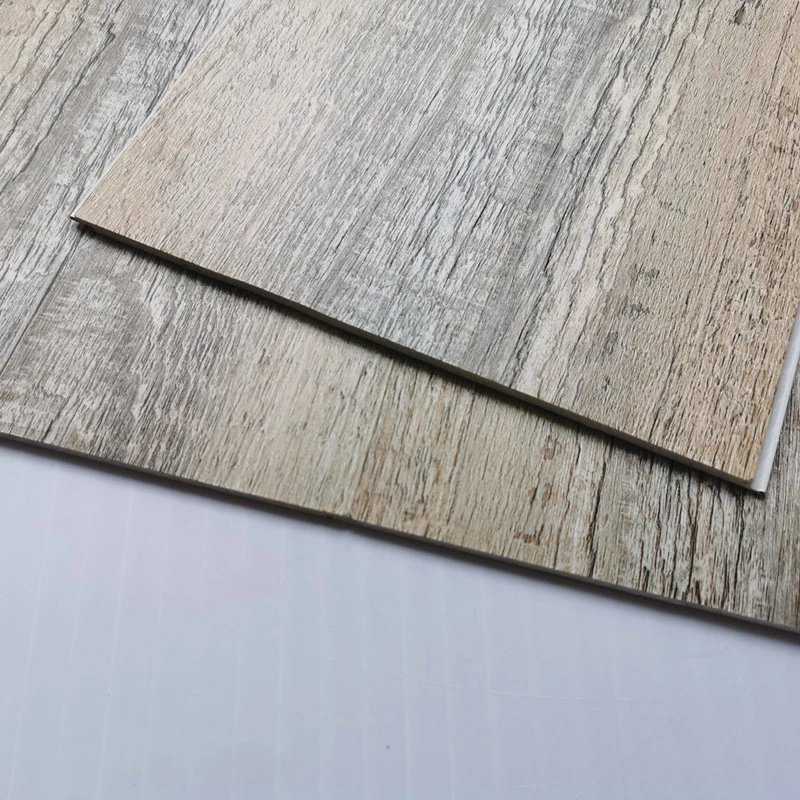 5mm PVC Floor Interlocking Plank Vinyl Click Sysyem Laminated Wood Flooring