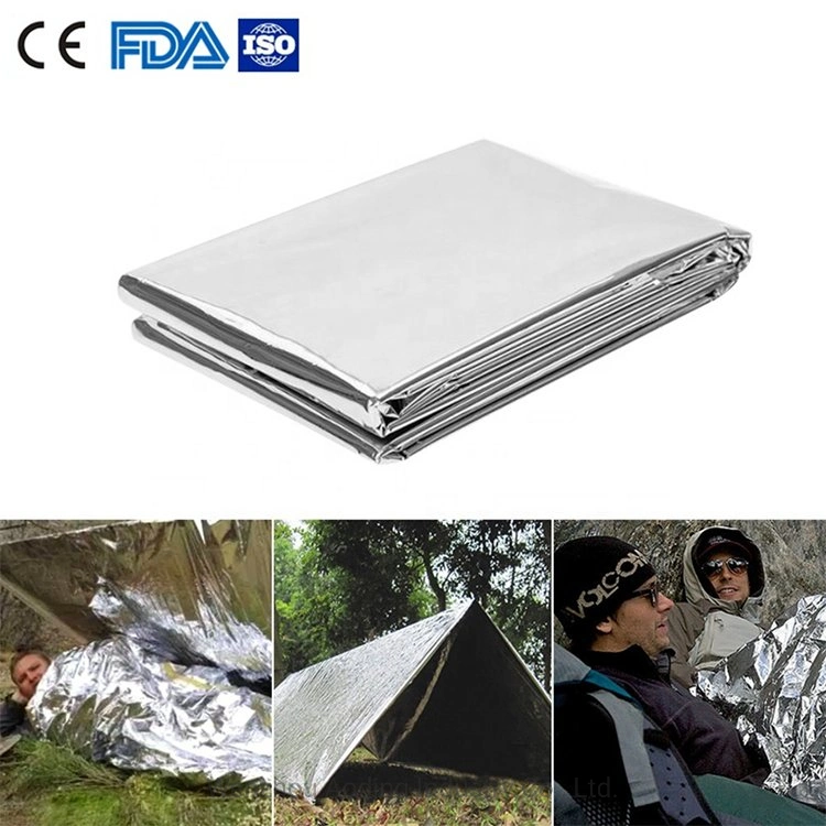 Emergency Mylar Blankets in Customized Size for Outdoor Hiking Camping