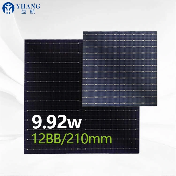 12bb 22,1-23,1% célula Solar de Alta eficiencia célula Solar Monocristalina 210*210 Para la venta