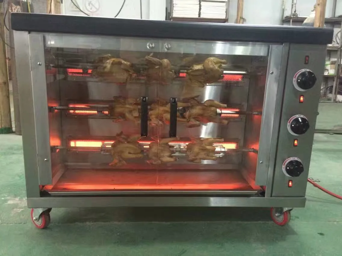 Hej-3PA comercial Hot Sale Electric Rotisserie Grill com preço barato