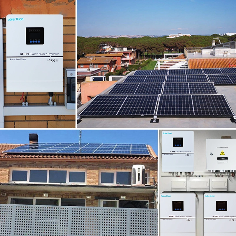 High Low Frequency Hybrid Solar Inverter 3kw 5kw Split Phase Solar Energy Storage System Inverter