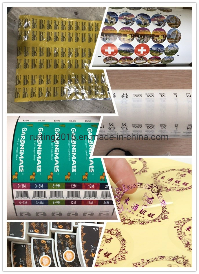 Rtyt-420 Sale 4 Colour Aluminum Foil in Line Flexo Printing Film Press Craft Paper Flexographic Printer Machine Online with Cold Foil Rotary Die Cutting