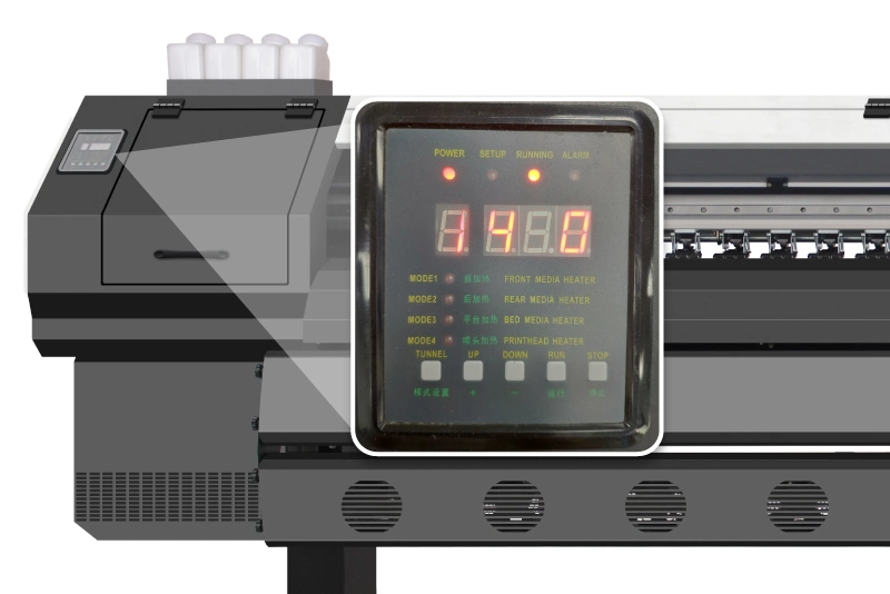 1440 Dpi Direct Textile Sublimation Digital Printer Fp-740c