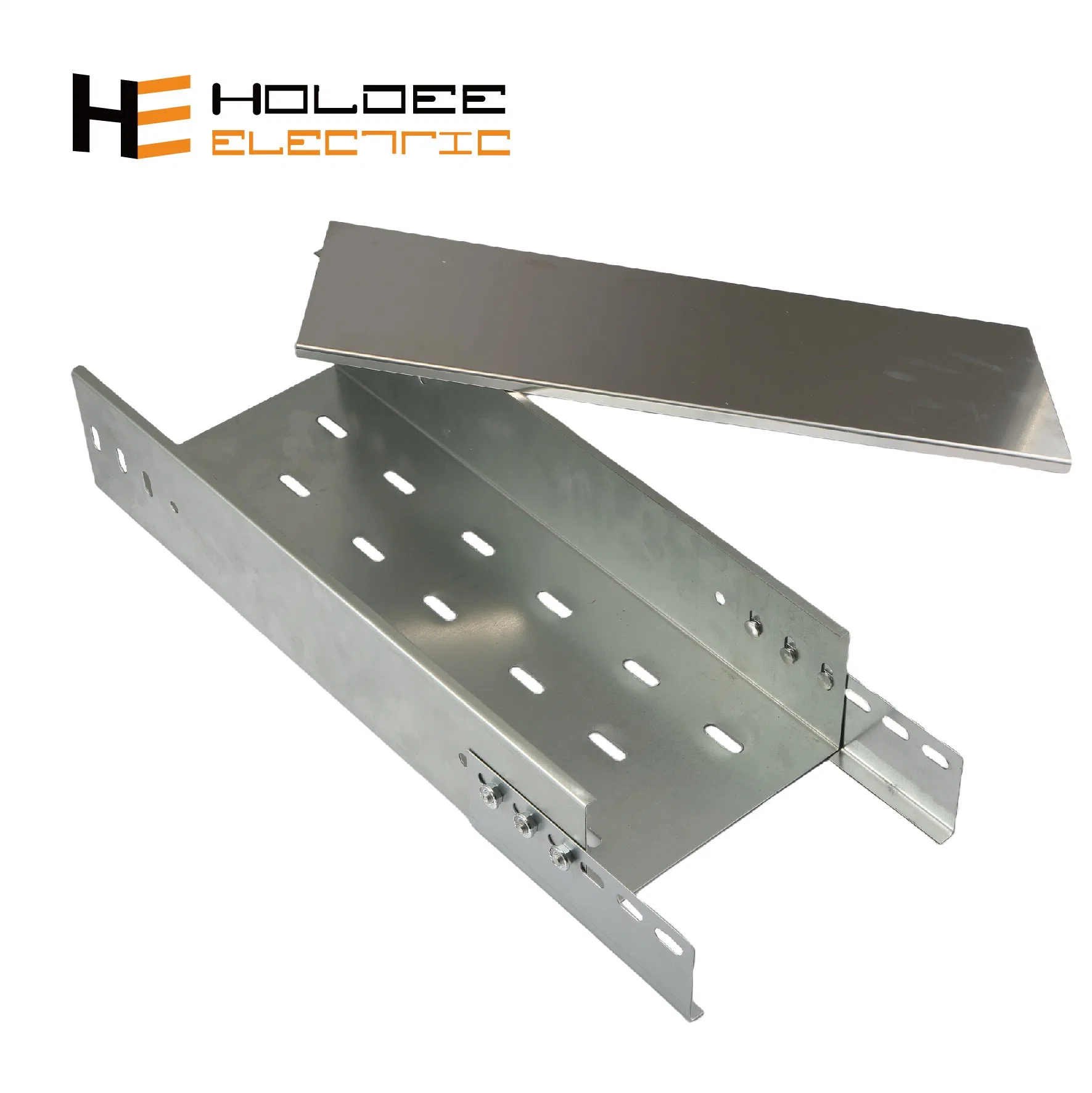 Dustproof Outdoor Hot DIP Galvanized Perforated Cable Tray