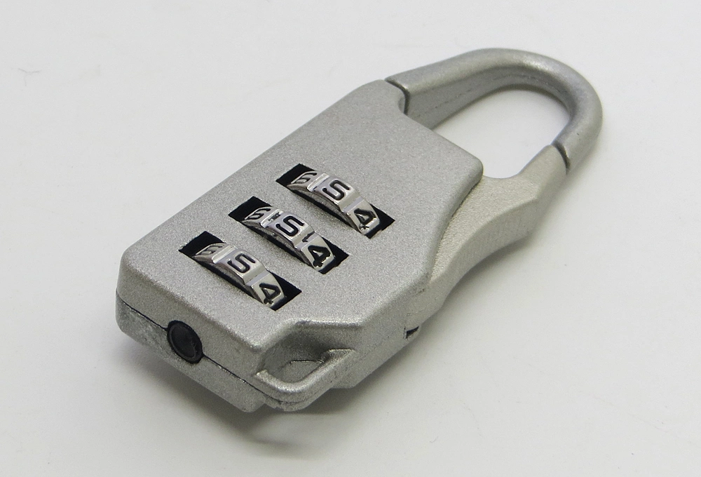 Mini Padlock Travel Suitcase Luggage Security Password Lock 3 Digit Combination Lock