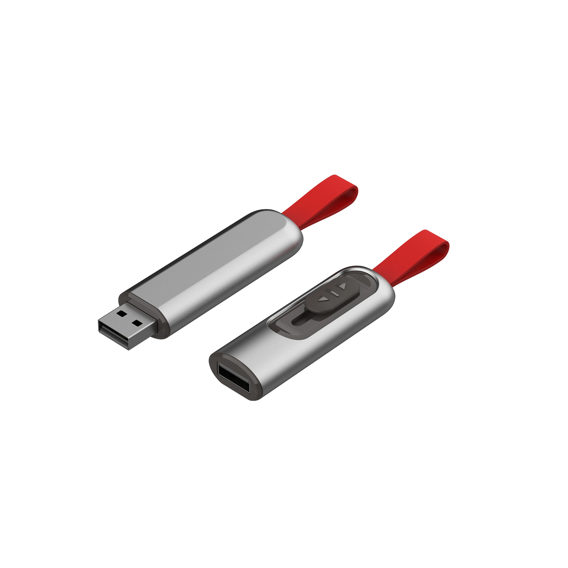 محرك أقراص USB محمول مخصص للهدايا محرك أقراص USB محمول متوافق مع USB2.0 ذاكرة USB Memory المعدنية