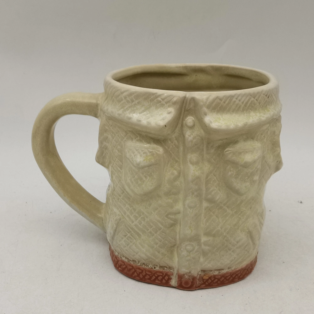 Irregular forma artesanal cerâmica Clay Café copos de caneca artesanais cerâmica Canecas