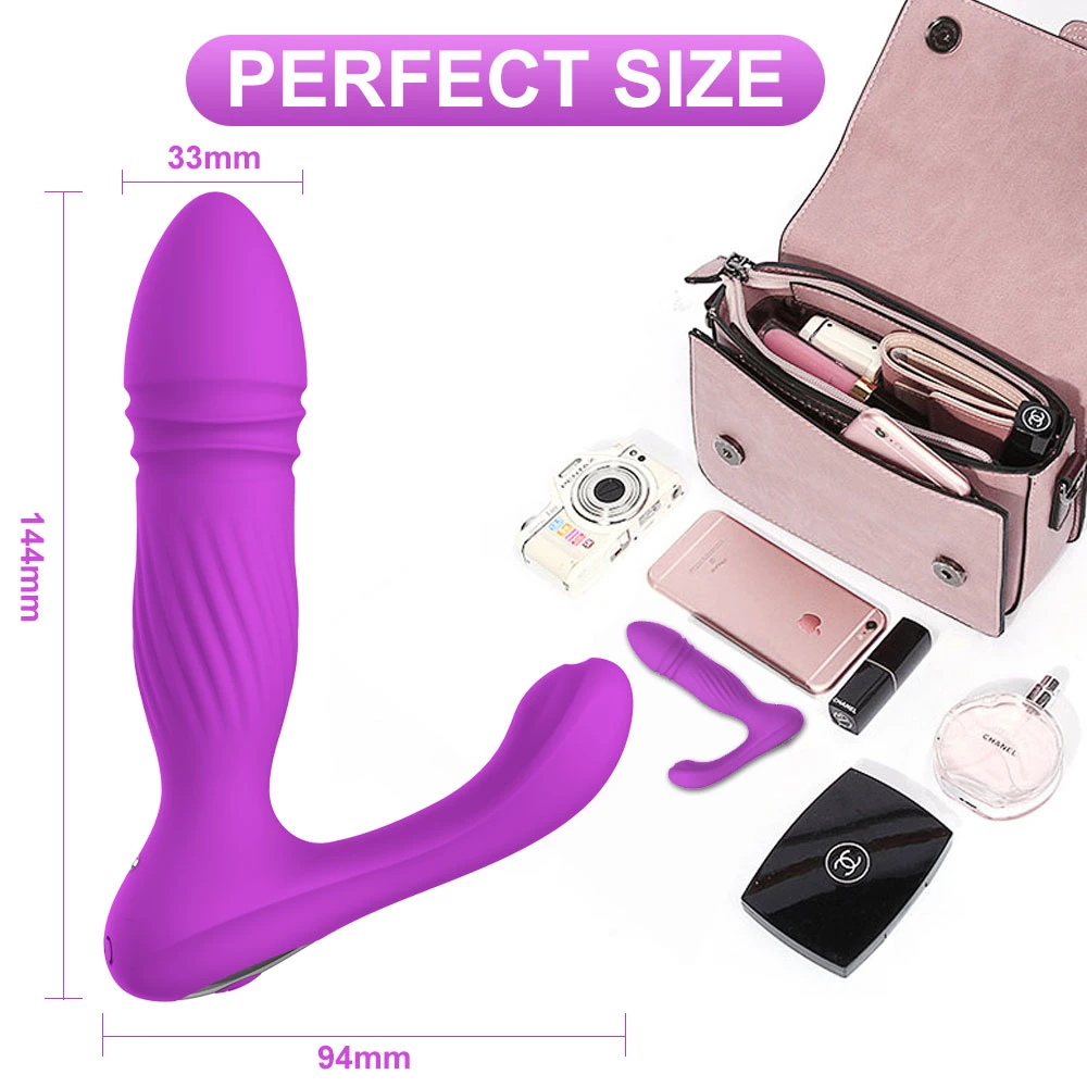 بالجملة Prostate Massager لاسلكي تحكم عن بعد Anal Plug hاهتزاز البالغ المنتجات