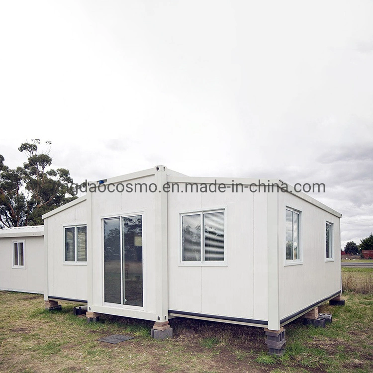 Modular Living Folding Shipping Prefabricated Foldable Wooden House Kit Price Low Cost Modern Design Expandable Container House