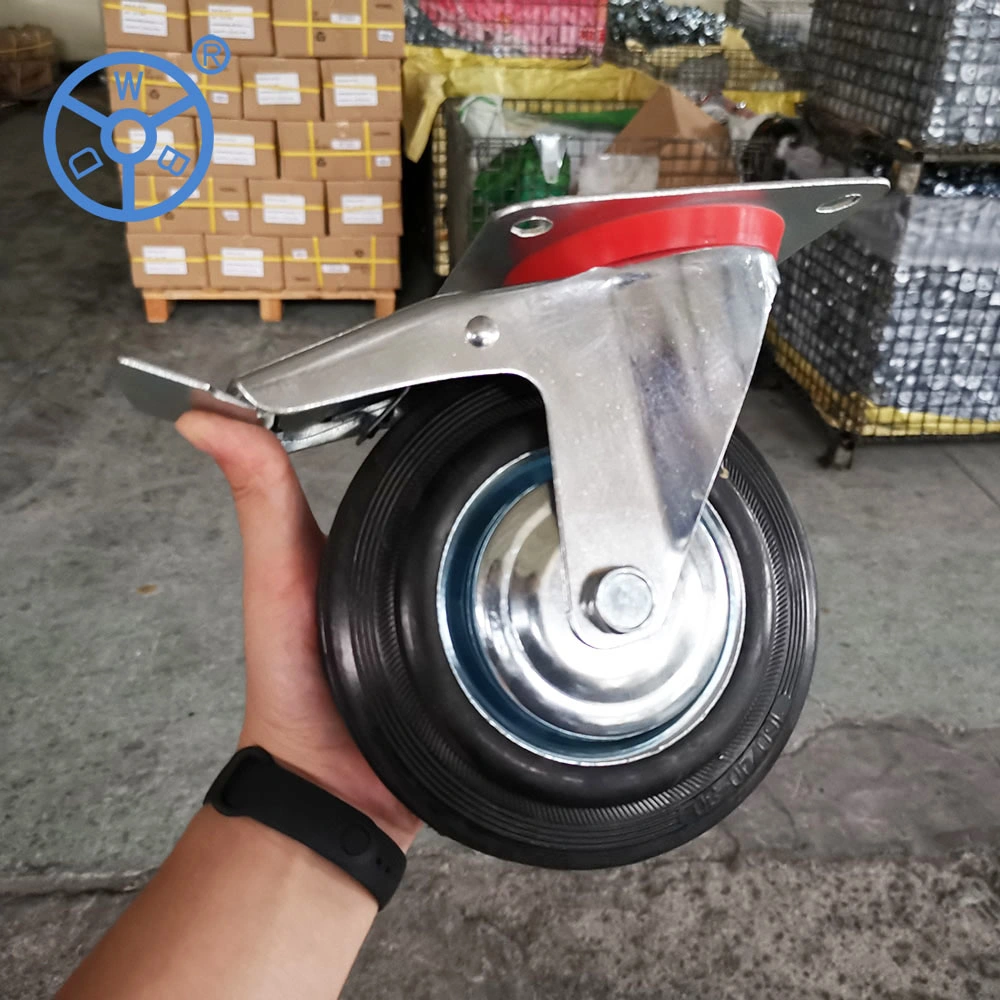 Ylcaster Factory Direct Standard Industrial Caster Heavy Duty Trolley Wheel Pivoting Caster Wheels Ruedas Pesadas