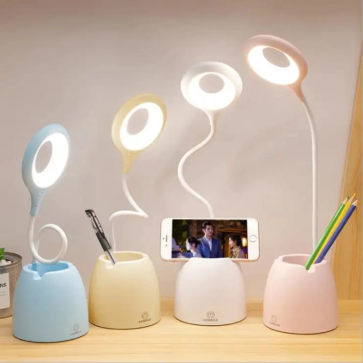 مصباح USB من نوع باتري مصباح مكتبي صغير لمصباح حيوانات خفيف فيل