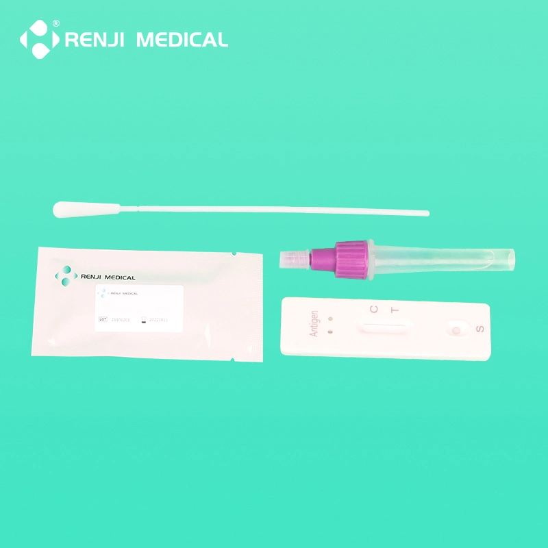 High quality/High cost performance  Rapid Test Kit Direct Factory Sales Antigen Detection Kit with Nasal/Oral/Saliva Swab for Home or Hospital