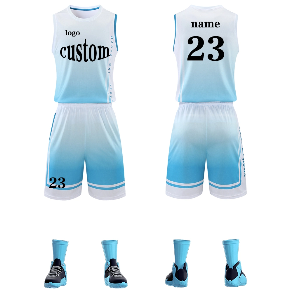 Best Quality Custom Basketball Uniform Wholesale/Supplier Practice Basketball Wear in Stock European Basketball Jerseys