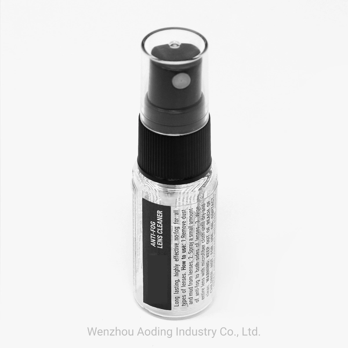 OEM Custom Logo 30ml Liquid Plastic Bottle Antifog Lens Cleaner Spray for Glasses