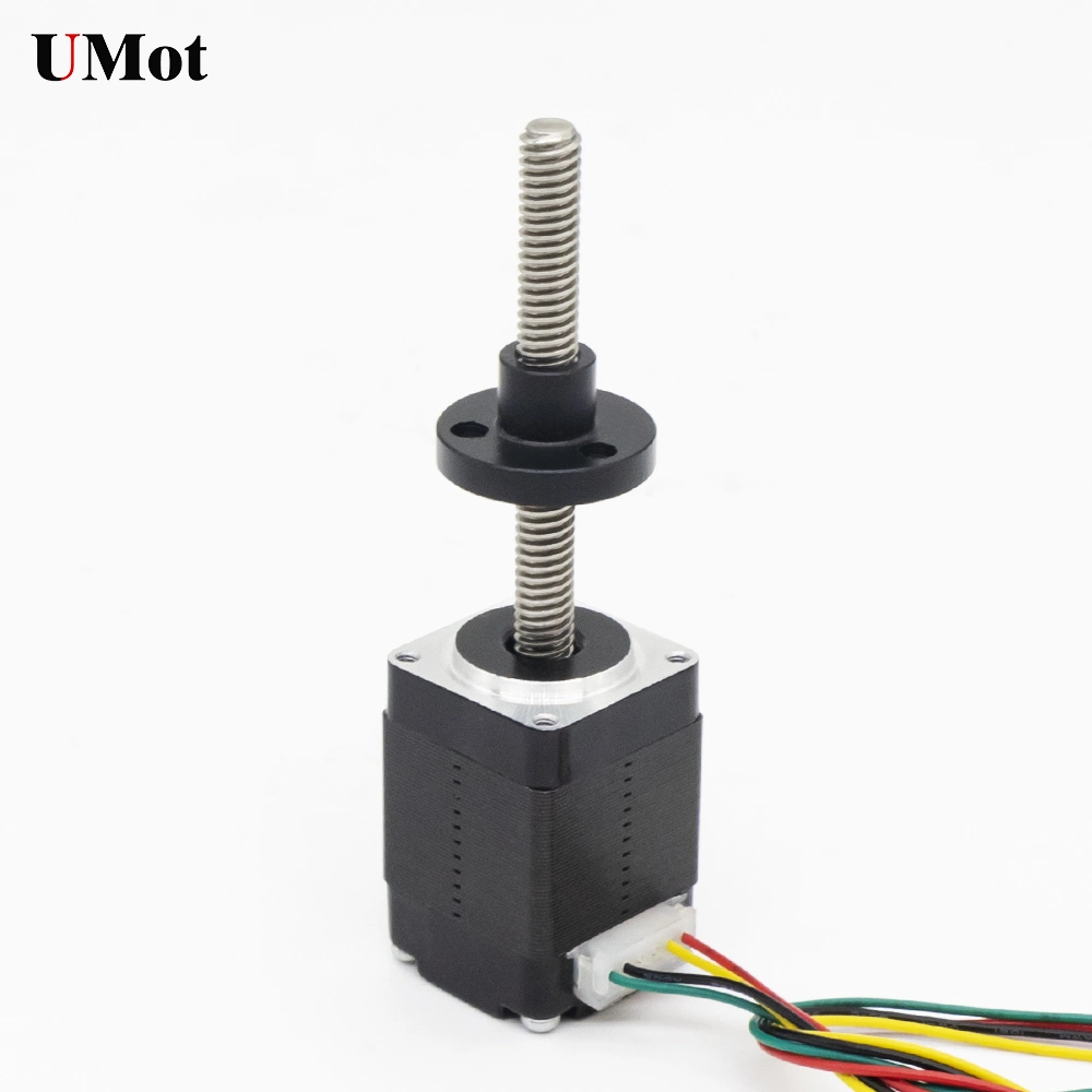 Bipolar 20mm Lead Screw 2 Phase NEMA 8 Linear Stepper Motor for Analytical Instruments