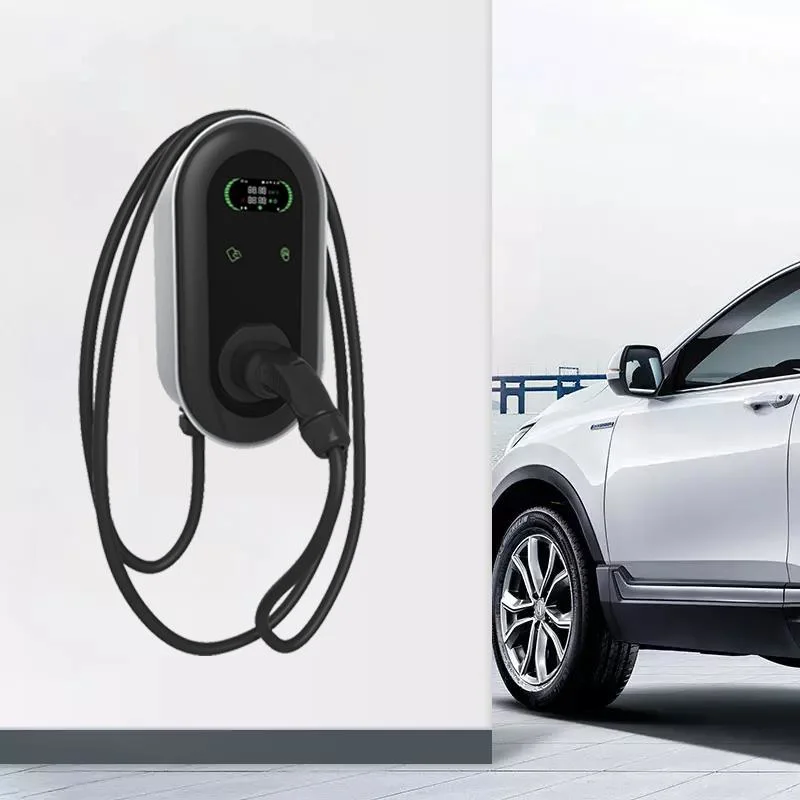 3 Phase 32A 22kw European Standard Wall-Mounted EV Charging Station