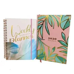 Factory Price Custom Stationery Daily Planner Spiral Notebook Printing