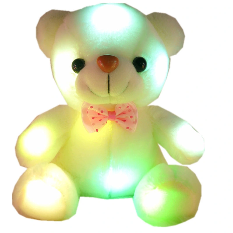 Oferta criativa para crianças Urso de peluche com LED Luz
