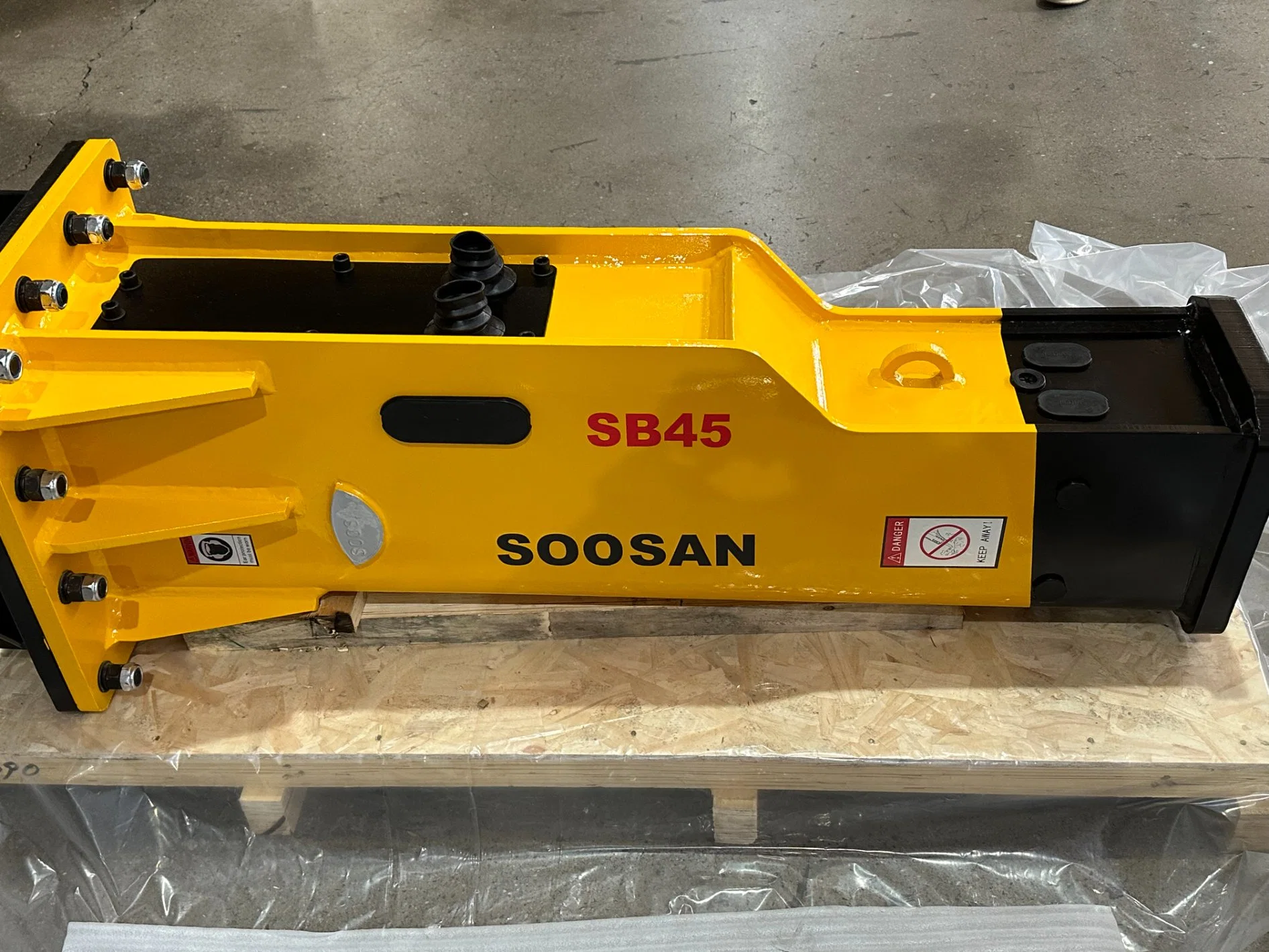 Factory Price Wholesale/Supplier Rock Hammers Soosan Sb45 Demolition Hydraulic Hammer with High quality/High cost performance 