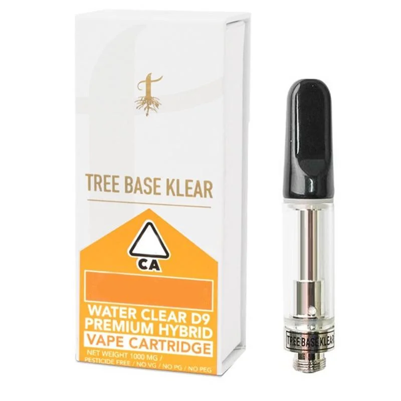 Tree Base Klear Vape Cartridge No Leakage Guarantee 0.8ml Glass Tank Vape Oil Cartridge