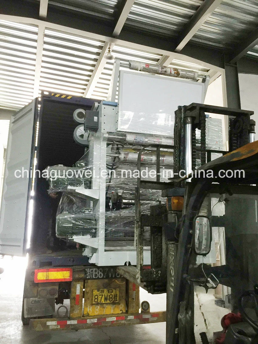 6 Color Automatic Rotogravure Printing Press for Plastic Film