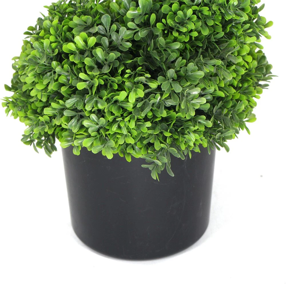 New Design 90cm High Simulation Artificial Potted Green Leaf Plant Bonsai for Indoor Outdoor Display