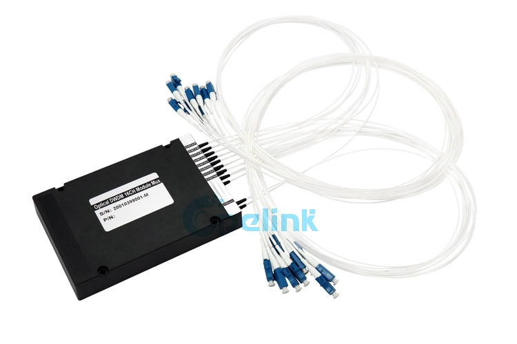 Fabrik Preis Lichtwellenleiter DWDM Modul, OEM 16CH Optisches DWDM Mux Demux Modul mit hoher Qualität