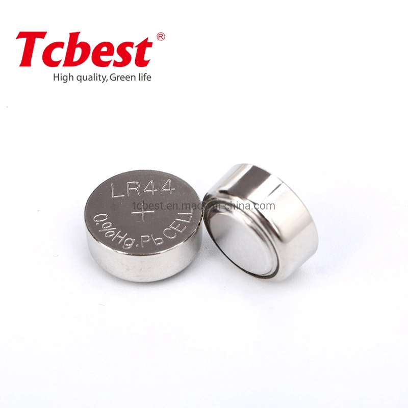 Factory/ Manufacturer with MSDS/Ce/RoHS 1.5V 145mAh AG13 Lr44 Alkaline Button Cells/Alkaline Battery