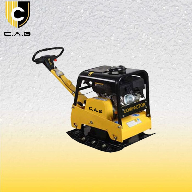 6.0HP Air-Cooled Diesel Driven Road Marking Machine 110kg 240lbs Gravel Ground Compactor