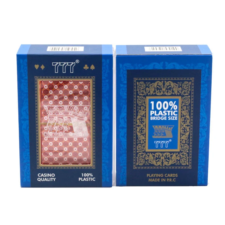 PVC Playing Cards with Plastic Box for Wholesale and Retail