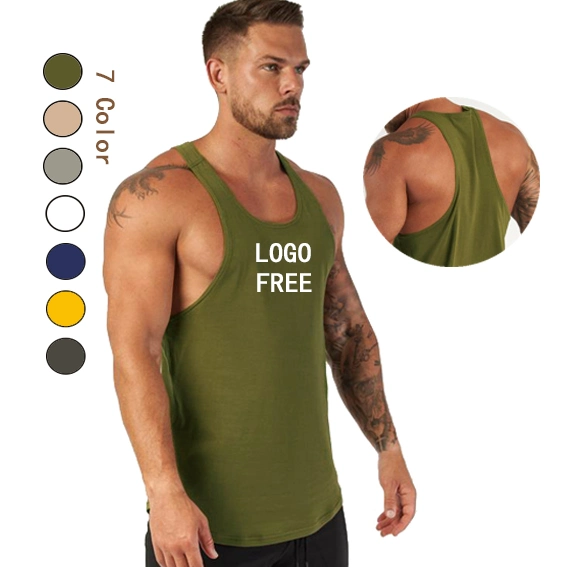 OEM & ODM New Products China Wholesale/Supplier Sports Wear Workout Clothing Tank Top Vest Shirts for Men