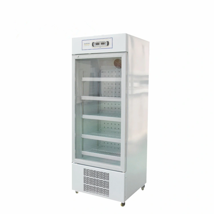 Commercial Refrigerator Freezer with Glass Single Door Upright Refrigerator Showcase