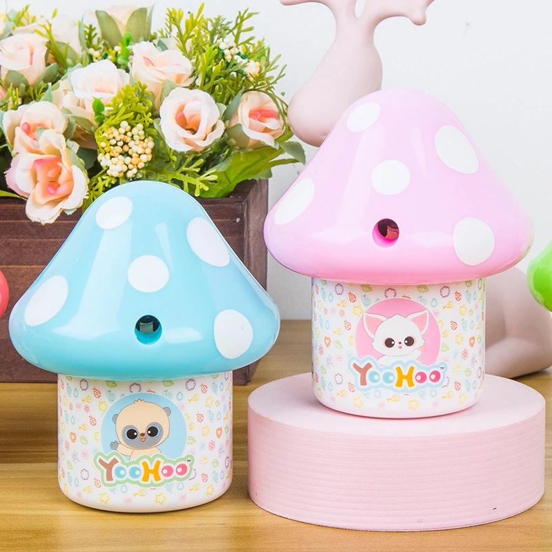 Mushroom Creative Cute Cartoon Pen Sharpener