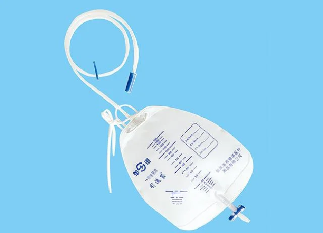 Anti-Reflux 1500ml Precise Ratio PVC Adult Urine Collection Bag