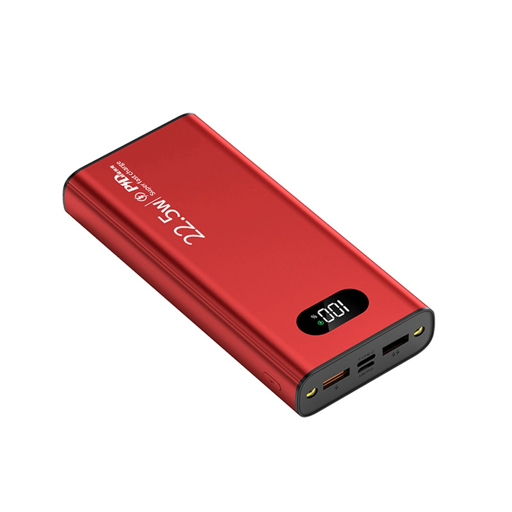 شاحن سريع قابل للنقل عام ثنائي USB Power Bank Pd22.5 واط 20000مللي أمبير في الساعة