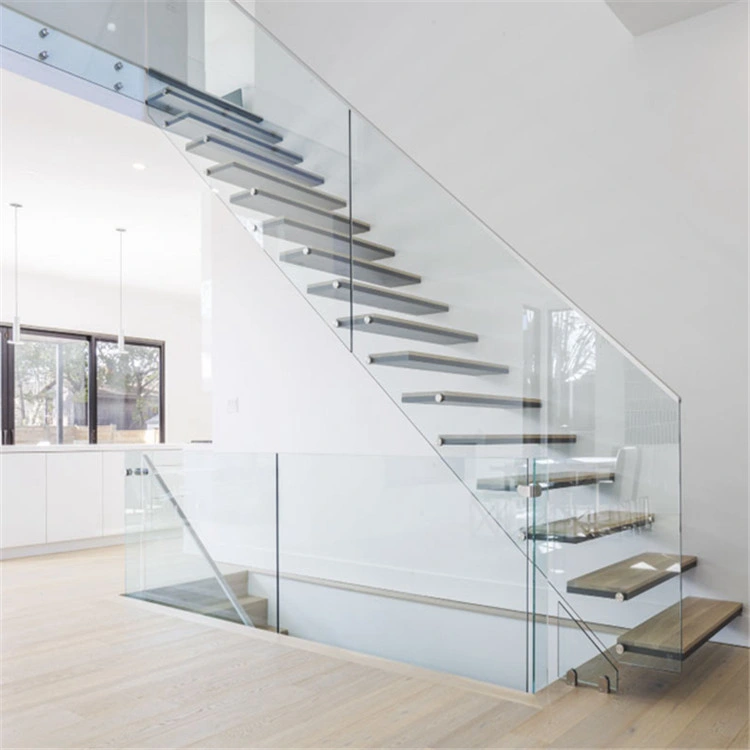 Factory Direct LED Light Steel Stairs