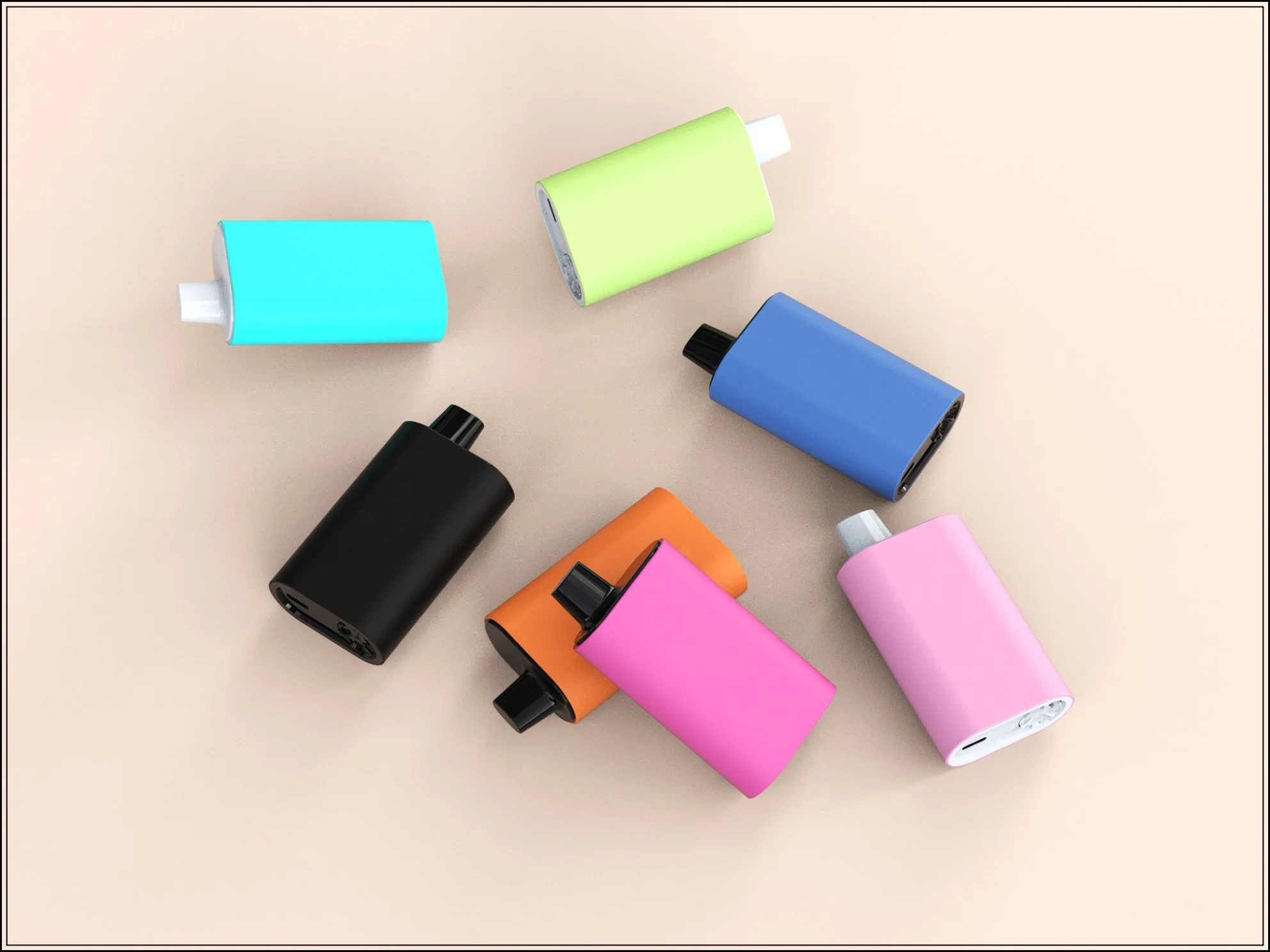 Original Disposable/Chargeable Vape 5000puffs Pen Vape Mesh Coil Airflow Adjust E Cig Wholesale/Supplier