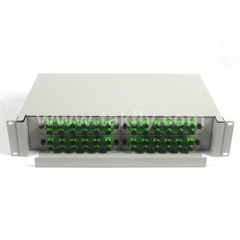 48 núcleos Patch Panel de fibra SC