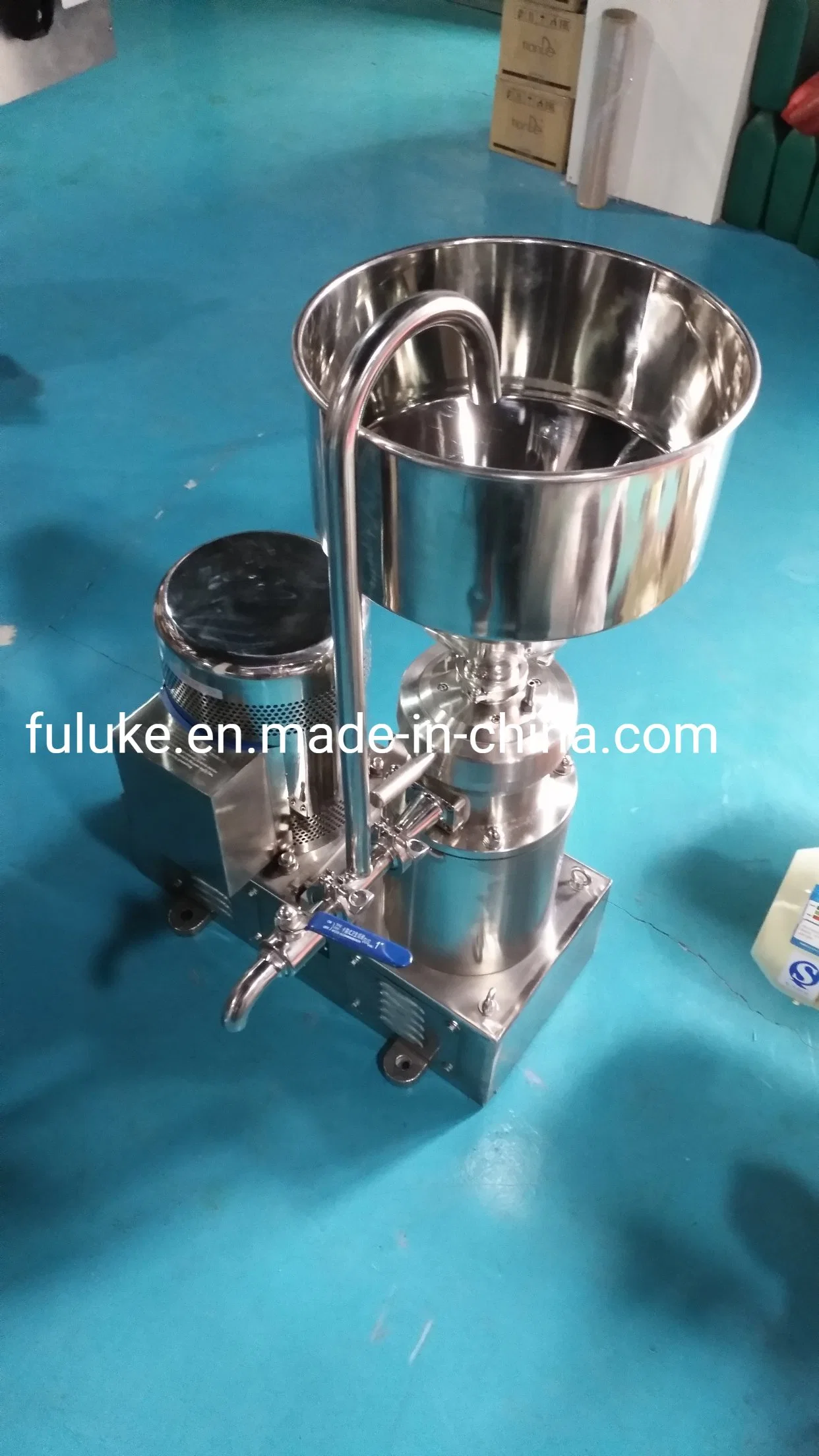 Peanut Butter Colloid Mill Three Roller Mill Machine Types Milling Operations