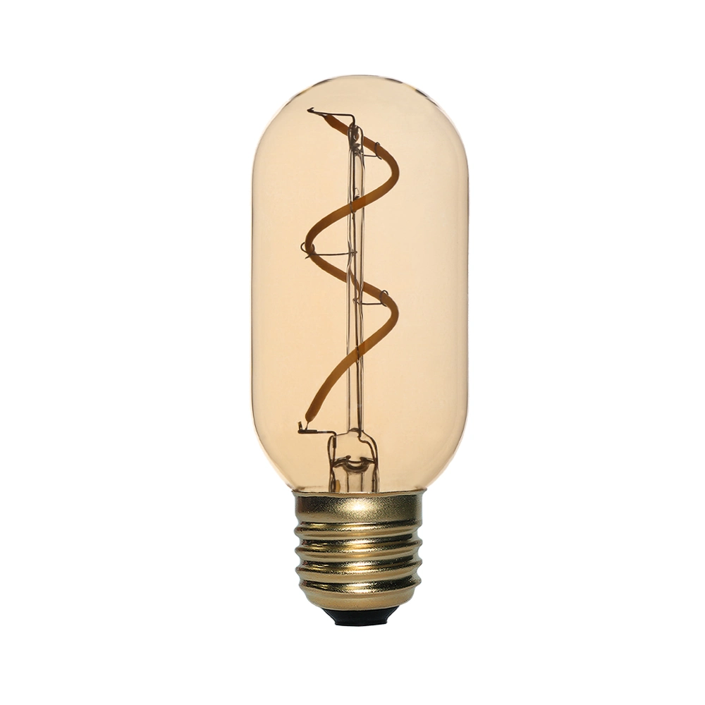 T45 Vintage LED Edison Bulbs Decorative Dimmable LED Spiral Filament Light Bulbs